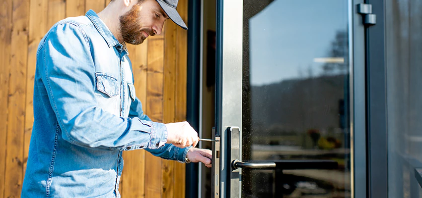 Frameless Glass Storefront Door Locks Replacement in Riverview, FL